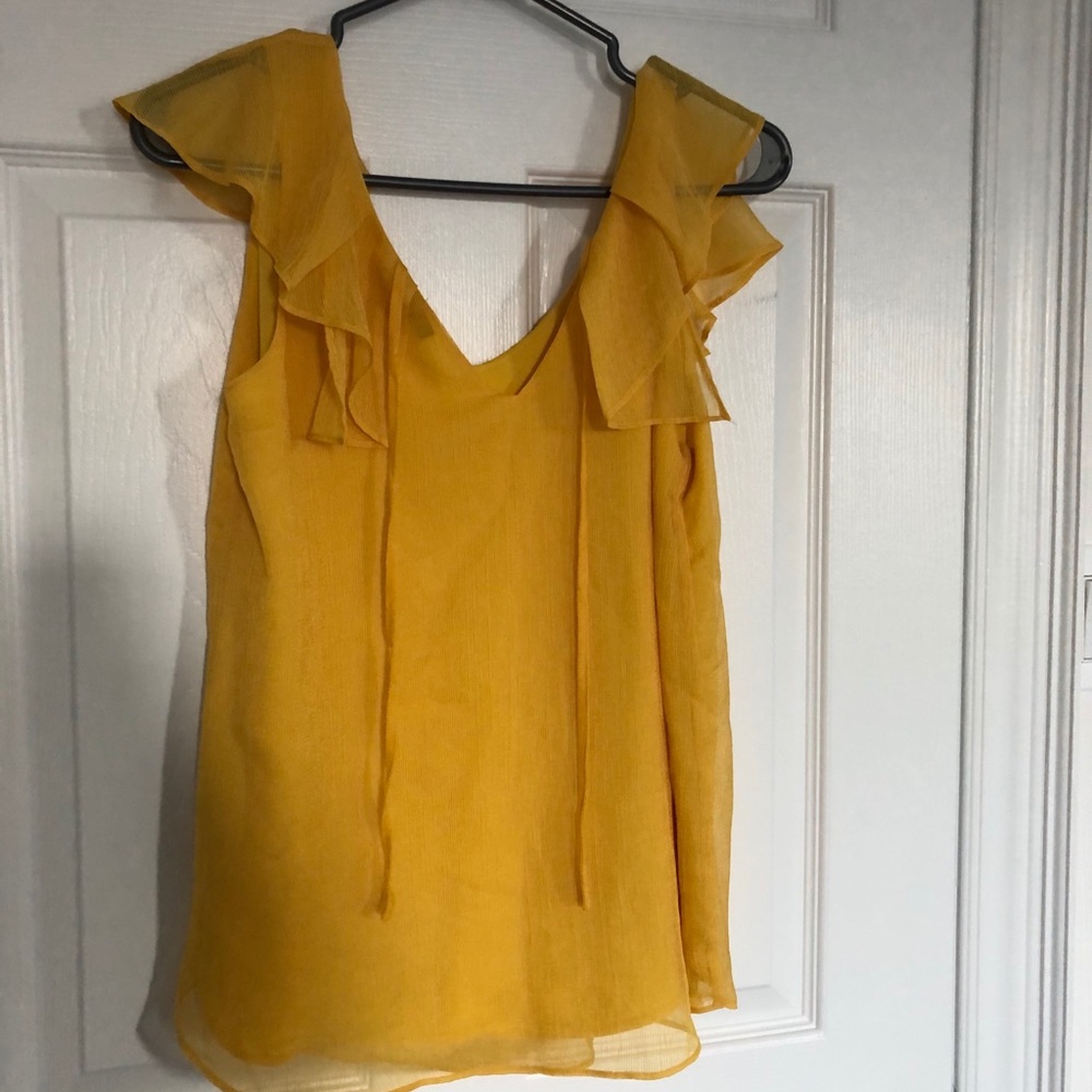 Rw&co yellow blouse